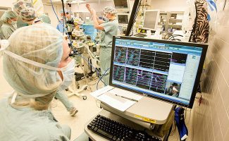 Intraoperatives Monitoring Aneurysmaclipping Neuromobil