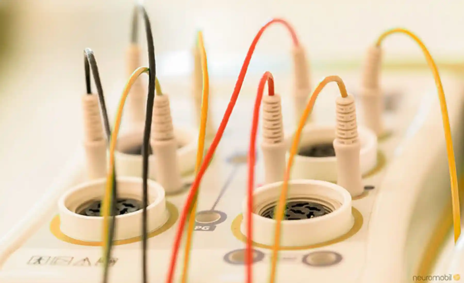 Evoked potentials with a 4-channel recording Neuromobil